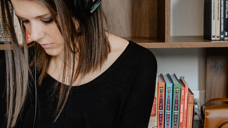 Modern African business district skyline at sunset with golden light reflecting on glass towers